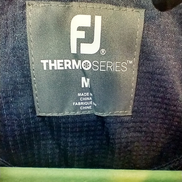 NWT FootJoy Thermo Series Fleece Back Golf Vest Men's sz Medium W/Logo - Picture 5 of 11